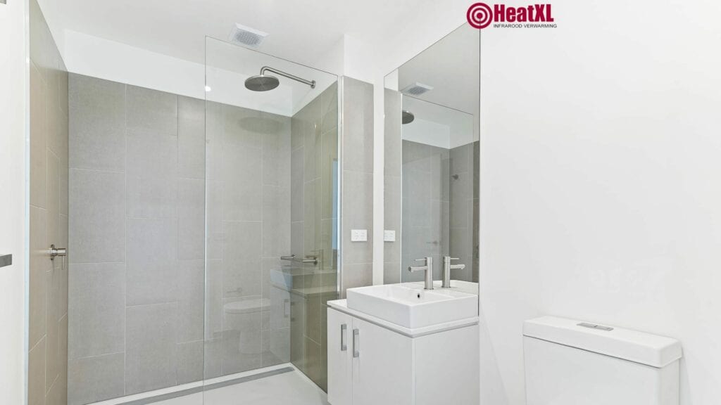 bijverwarmig badkamer infrarood spiegel