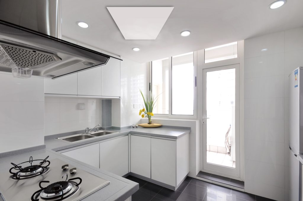soorten verwarming huis verwarmen zonder gas infrarood verwarming nadelen voordelen radiator keuken Infrarood panelen keuken infrarood paneel plafond